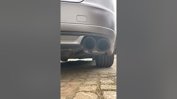 Audi S8 Milltek Non-resonated Cold Start