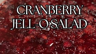 Cranberry Jello Salad