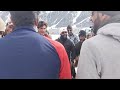 After won the match Enjoy team in Gurez valley #mountains #iccworldcup #snowfall #nature #mountains