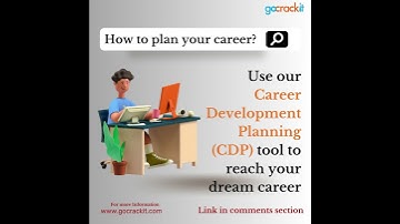 Career Development Planning is now easy | CDP tool by GoCrackIt