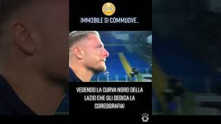 Immobile Si Commuove Per Il Tributo Dei Fan Lazio Di Calcio