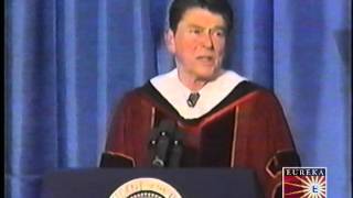 President Ronald Reagan | Start Speech Eureka College | May 9, 1982