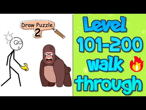 Draw Puzzle 2 (WEEGOON) Level 101 to 200 Android Gameplay Walkthrough - All Levels Solution Part 2