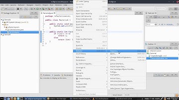 2/7 Refactorización en Eclipse:  Renombrar una variable o método. Eclipse refactoring: Rename