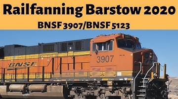 BNSF 3907 Meets BNSF 5123