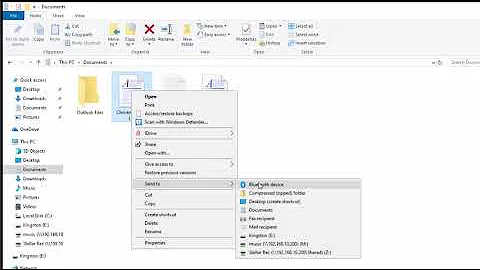 Windows 10 Copy Files or Folders to a USB Stick