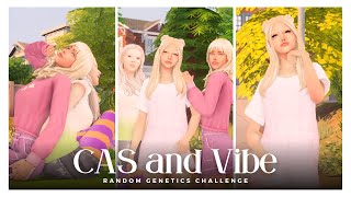 The Sims 4 CAS and Vibe | Random Genetics Challenge