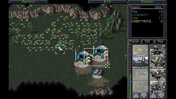 Command & Conquer: Tiberian Dawn Multiplayer on CnCNet - Tea Kipp vs Chem Lovehandles G1