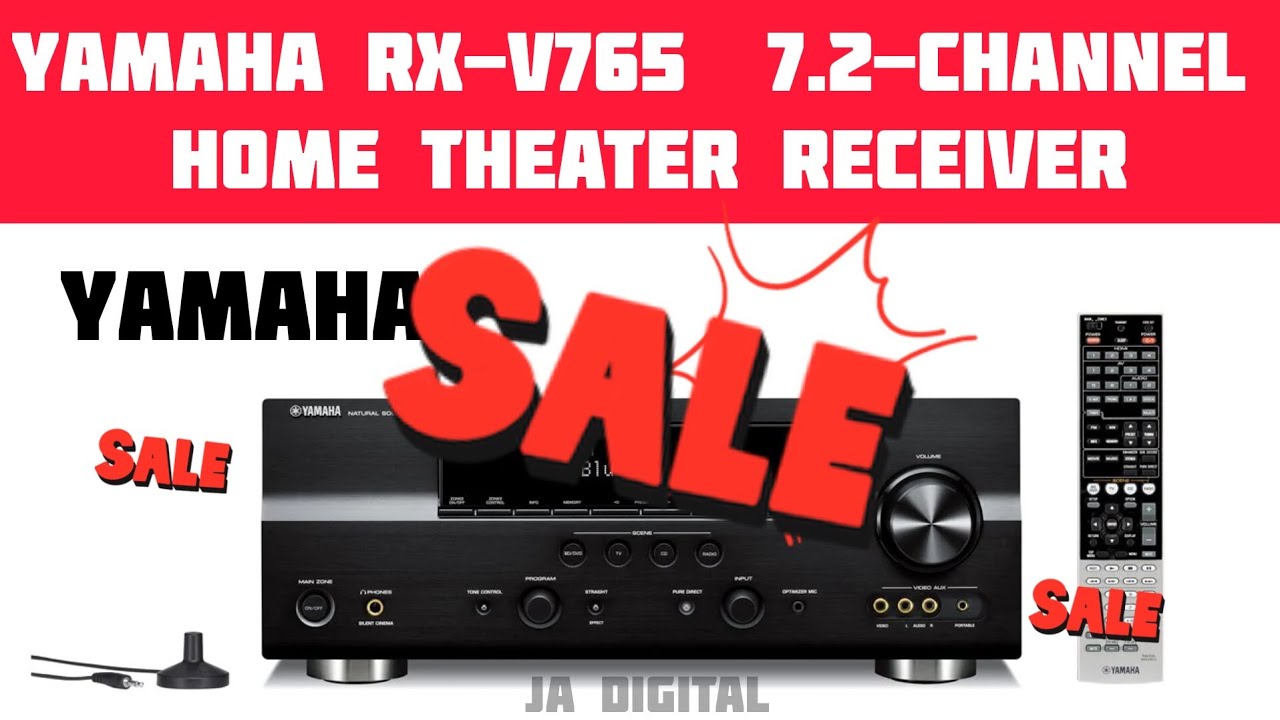 YAMAHA RX-V765 - 7.2 CH Home Theater Receiver-Available for sale