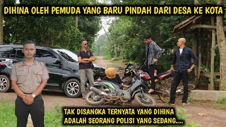 DIHINA OLEH TETANGGA YANG BARU PINDAH DARI DESA KE KOTA, TERNYATA YANG DIHINA SEORANG POLISI YANG...