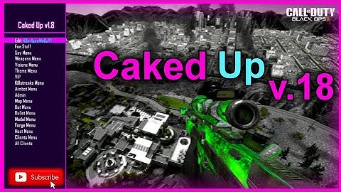 [BO2/1.19/PS3] Black Ops 2 Caked Up V1.8 Mod Menu GSC Injector + Download Free