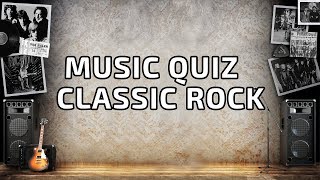 Music Quiz - Classic Rock