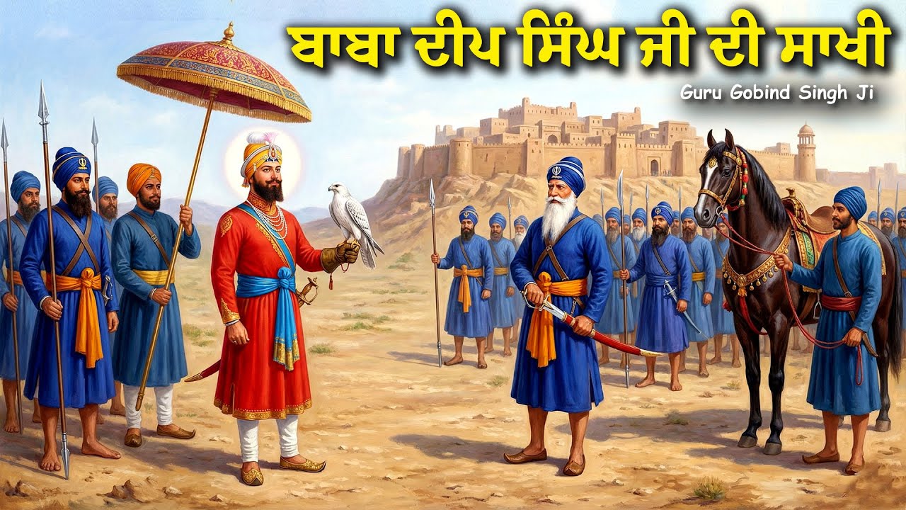 ਗੁਰੂ ਜੀ ਅਤੇ ਬਾਬਾ ਦੀਪ ਸਿੰਘ ਜੀ ਦੀ ਸਾਖੀ | Baba Deep Singh Ji Itihas | Remix Katha | United Khalsa
