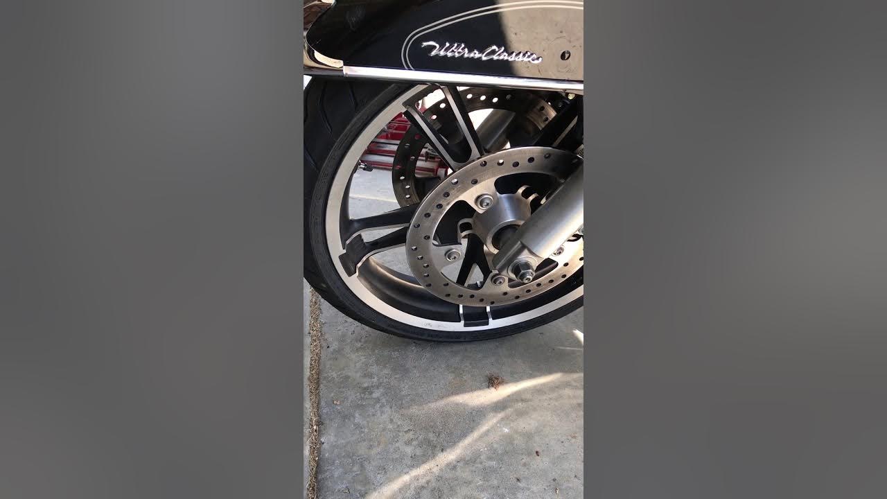 2005 Harley Electra Glide 19" Enforcer wheel conversion YouTube