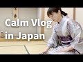 Japanese ZEN Meditation | Quiet Ritual 🇯🇵 Wagashi, Kimono, Calm Vlog