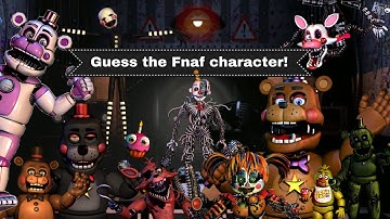 Guess the Fnaf character (Voice Line quiz!)