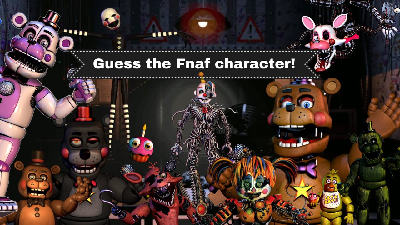 Name The FNAF Character Quiz, FNAF Characters, Five Nights At Freddys