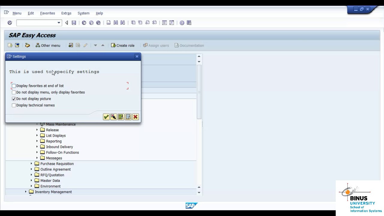 Basic SAP Navigation Tutorial - YouTube