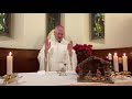 Holy Mass with Archbishop Cushley 27/12/20