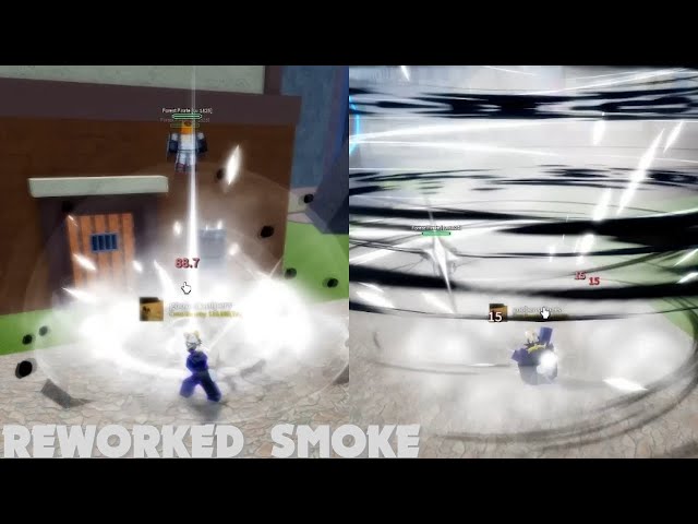 Bloxfruits Noob to Pro using SMOKE Fruit Reworked! - BiliBili