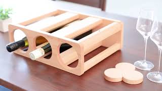 旭川家具 cosine コサイン Gift ギフト ボトルラック 国産クラフト