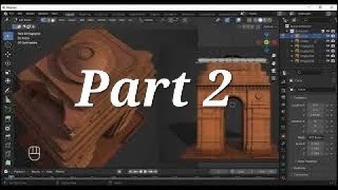 Part 2 INDIA GATE 3D Modelling #blender #3d #b3d #tutorial #blenderart #artwork #tutorial
