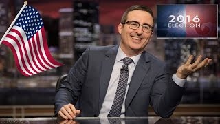 John Oliver on The US Election (It&#39;s Over) or you may know it as the .........(Full Compilation)