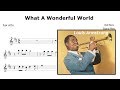 What A Wonderful World - Version (Sheet Music SAX ALTO)