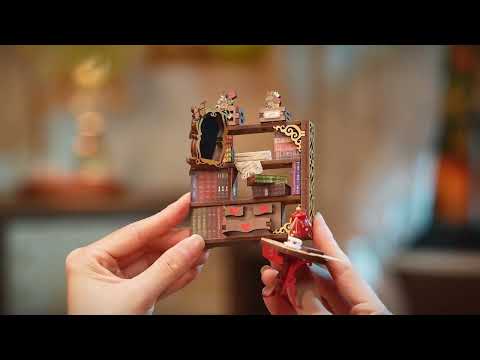 Library Book Nook Kit – Rolife Fall Into Wonder TGB12 product video preview