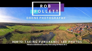 HOW TO - Taking 180 degree Panoramic photos with the DJI Mavic Air 2