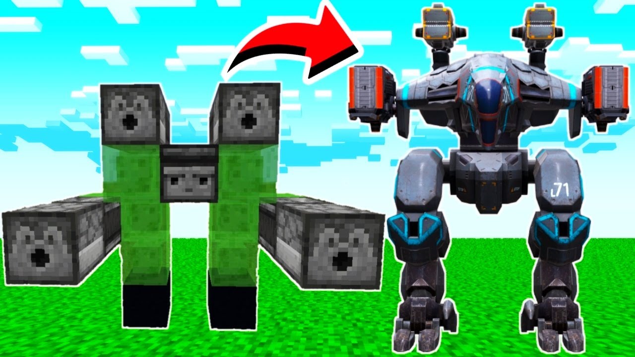 Minecraft: How To Make Working Robot