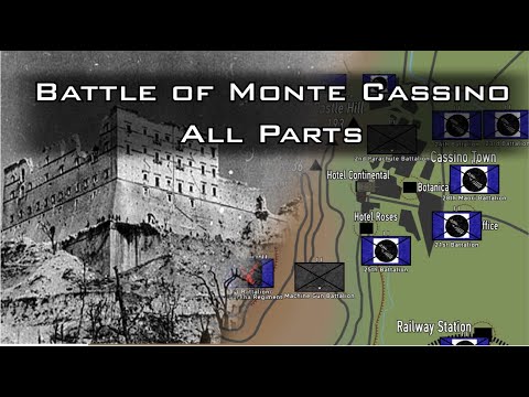 मोंटे कैसीनो की लड़ाई सभी भागों | इटली 1944