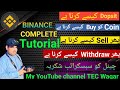 Online earning binance  how to buy and sell cryptocurrency in pakistan how to use binance app