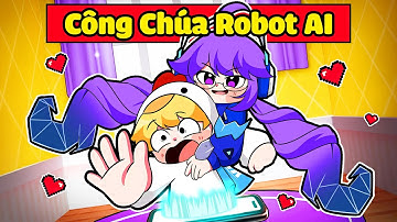 NABEE CÔNG CHÚA ROBOT AI BẤT NGỜ PHẢI LÒNG TÔ GÀ CON NGƯỜI TRONG MINECRAFT* NABEE ROBOT AI 🤖✨