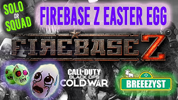 Full Firebase Z Solo Easter Egg Guide with Mimic Memory Step Explained - Cold War Zombies Tutorial