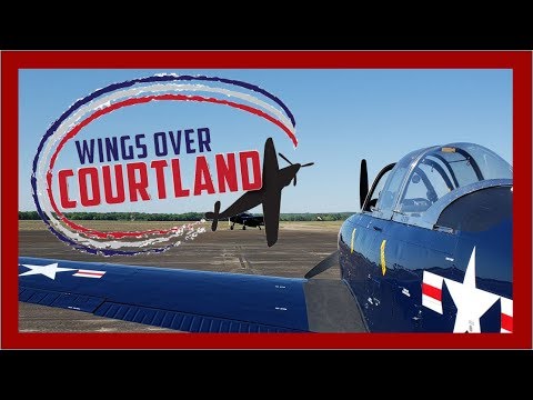 Wings Over Courtland - A Trip back to the 1940's