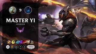 Master Yi Jungle vs Nocturne - KR Master Patch 13.24