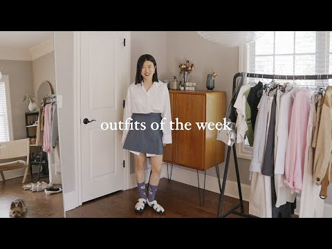 一周七日穿搭｜每天出门穿什么｜夏日的防晒穿搭技巧｜outfits of the week｜Phiphiwearswhat