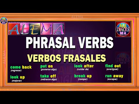 Los Verbos Frasales En Ingles -  Phrasal Verbs - Separables E Inseparables 📚