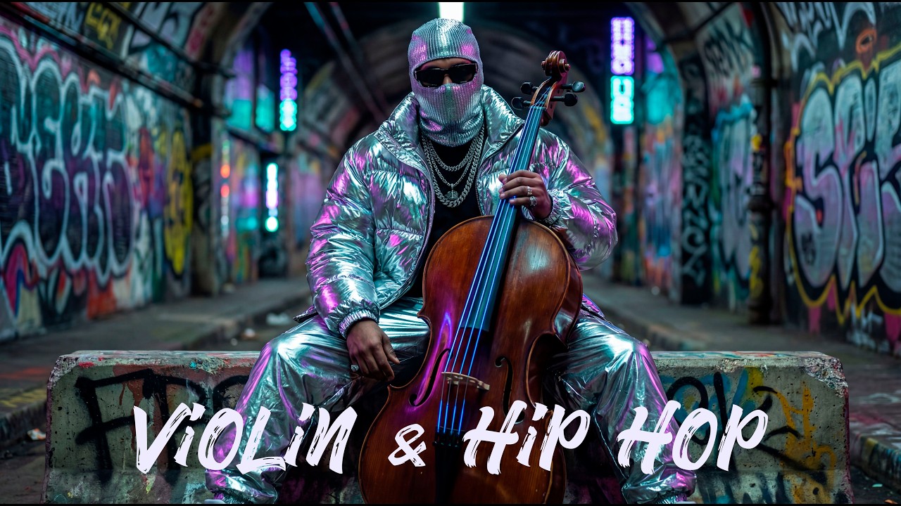 【Violin x Hip Hop】Dark Violin Hip Hop Instrumental | Deep 808 Bass for Focus