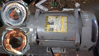 Repair Motor 750w 220v 60hz Made In Korea 60hz To 50hz