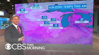 Sub-zero temperatures target most of U.S.