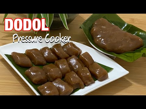 Easy DODOL using Pressure Cooker recipe