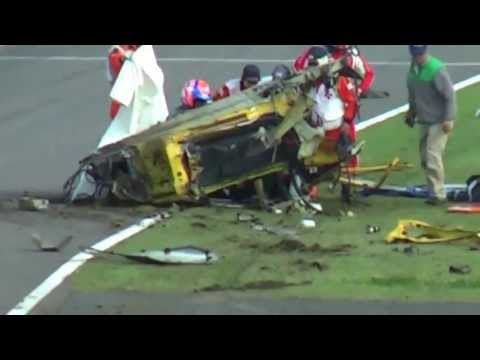 2013 Ferrari 458 Horror crash at Suzuka
