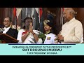 Swearing-in-Ceremony of the President-elect Smt Droupadi Murmu | 15th President of India