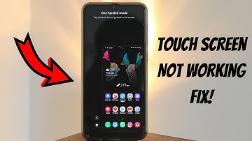 Mobile Touch Screen Not Working - Easy FIX (One Handed Mode)