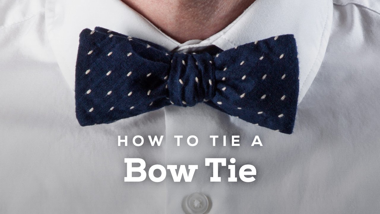 how to tie a bow on dress