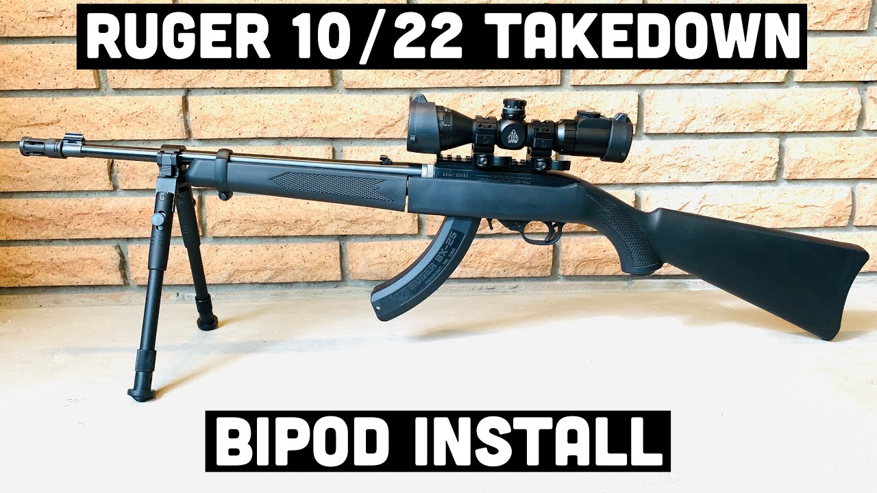 How To Put A Bipod On A Ruger 10 22