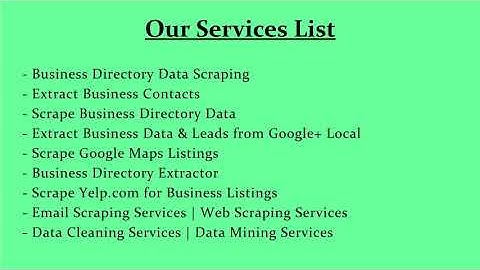 Scraping US Cylex Business Directory