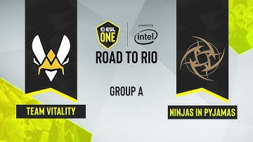 CS:GO - Team Vitality vs. Ninjas in Pyjamas [Inferno] Map 3 - ESL One: Road to Rio - Group A - EU
